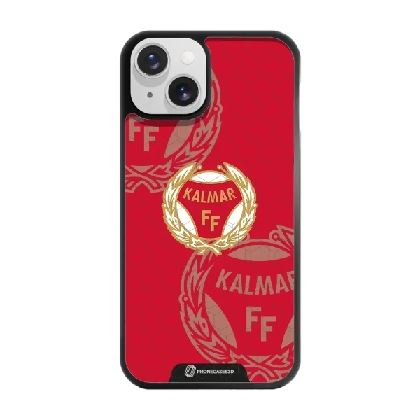 Phonecases3D iPhone 14 Kalmar FF -3D suojakuori, musta