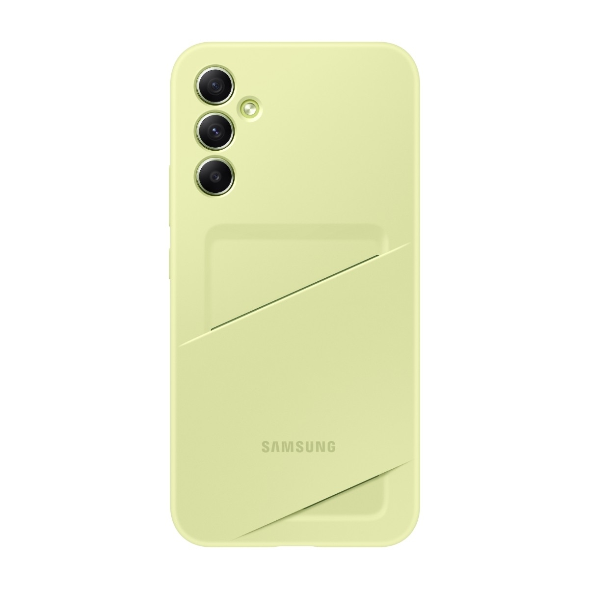 Card Slot Case  Galaxy A34 5g Lime