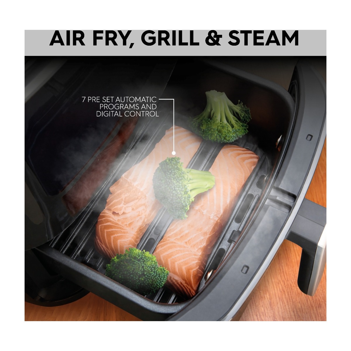 OBH FW2018S0 Easy Fry & Grill 3 i 1 Steam+ billede 9