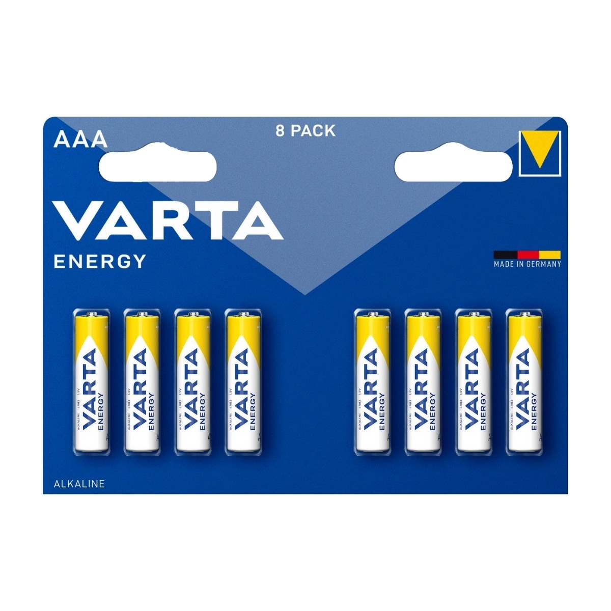 Varta Bli Energy AAA batterier, 8 stk