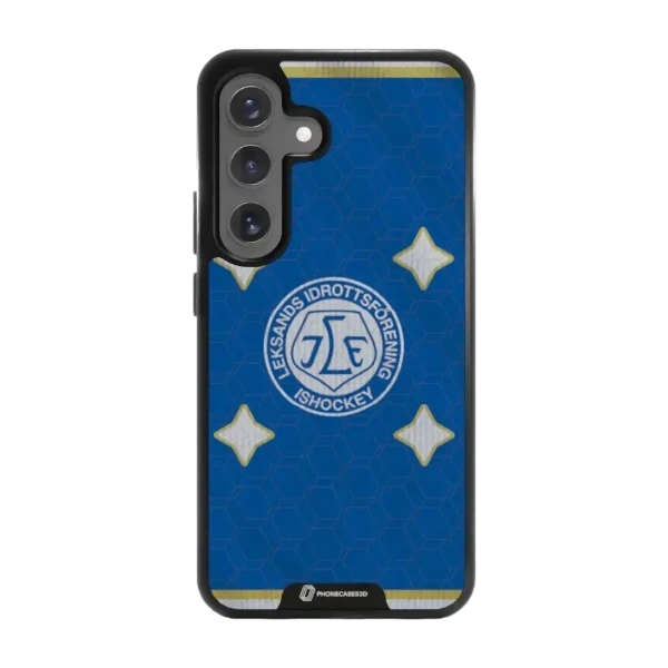Phonecases3D Samsung Galaxy S25 Leksands IF -3D suojakuori, musta