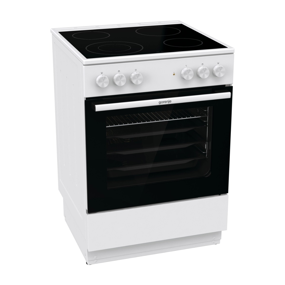 Gorenje GEC6A62WD keramisk komfur billede 1