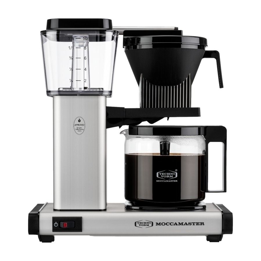 Moccamaster Oneswitch kaffemaskine, Matte Silver billede 3