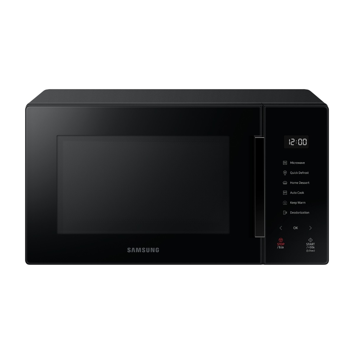 Samsung Bespoke MS23T5018AK/EE mikrobølgeovn, Pure Black