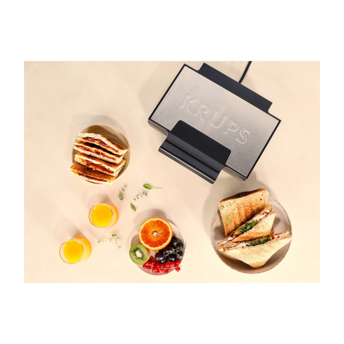 Krups FDK Iconic sandwichgrill billede 6