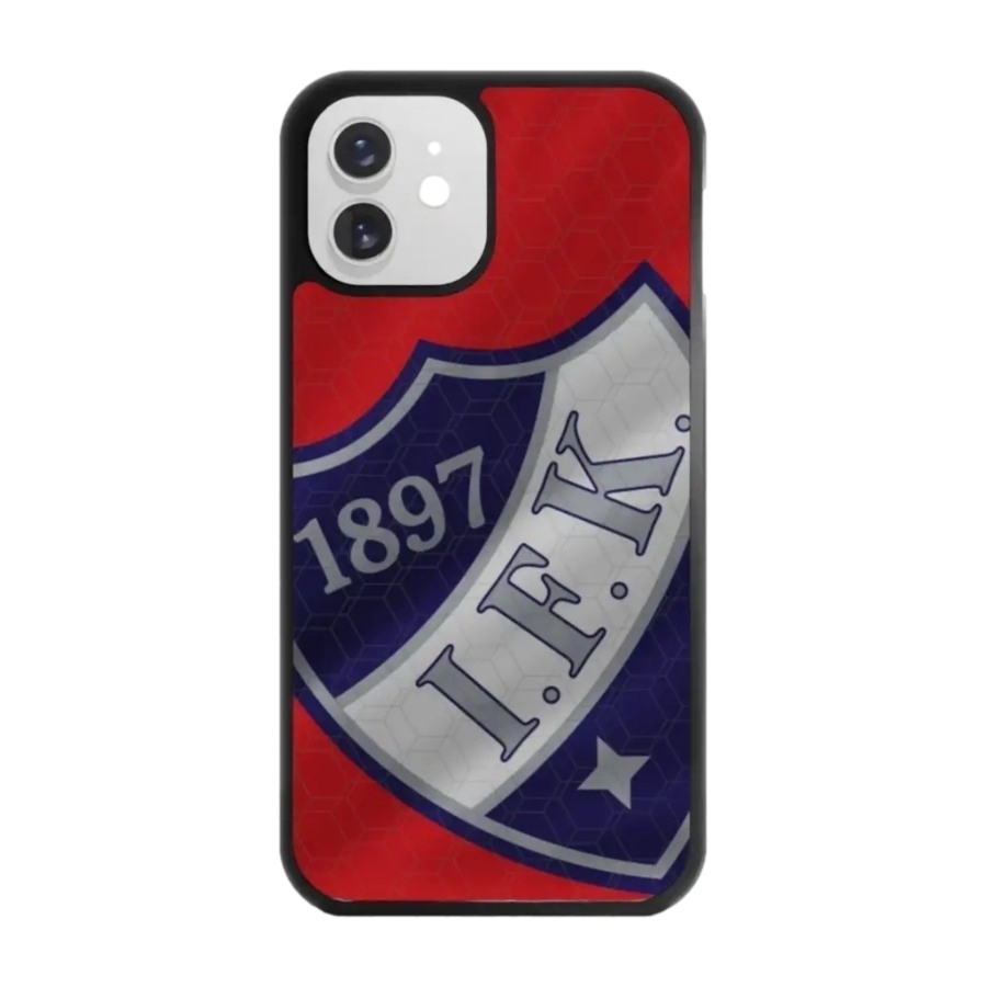 Phonecases3D iPhone 12 HIFK Hockey 3D mobilcover, sort billede 1