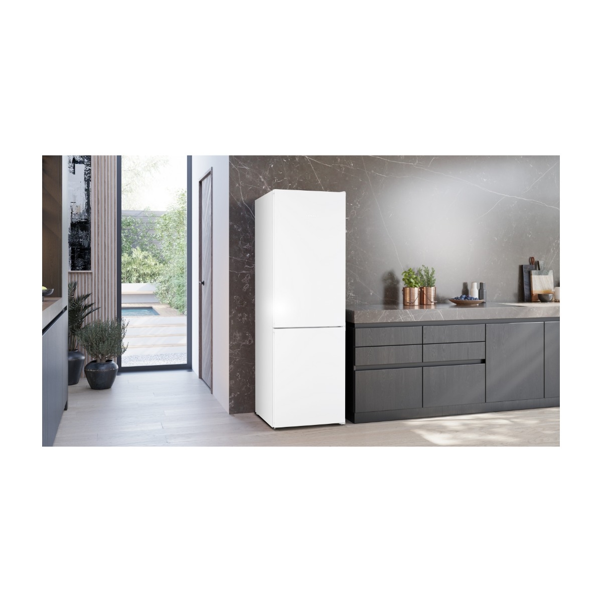Siemens iQ300 kølefryseskab KG36NVWDG (hvid) billede 4