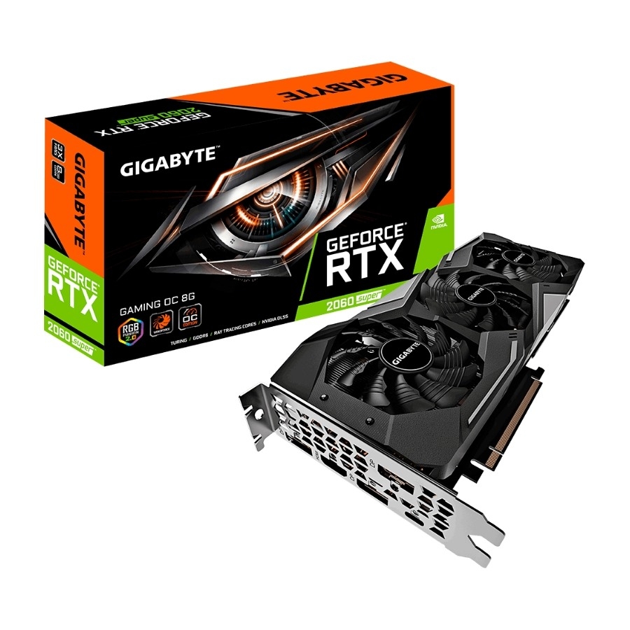 GIGABYTE GEFORCE RTX 2060 SUPER GAMING OC 8 GB GPU - Power.dk