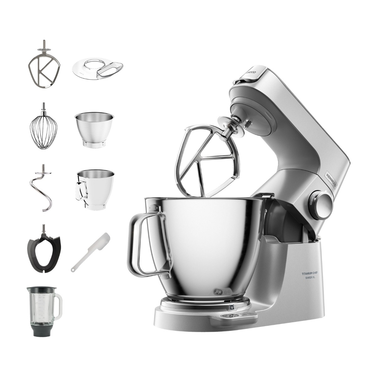Kenwood Køkkenmaskine Titanium Chef Baker XL