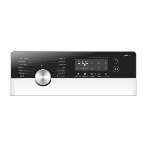 Point 5-Series POTL5A813 vaskemaskine - 7073655031166 billede 8