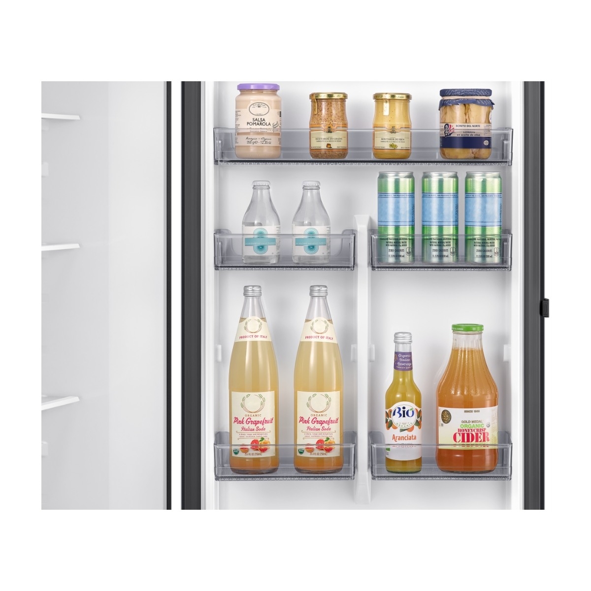Samsung RR40H39GEFEF køleskab, Gentle Black billede 5