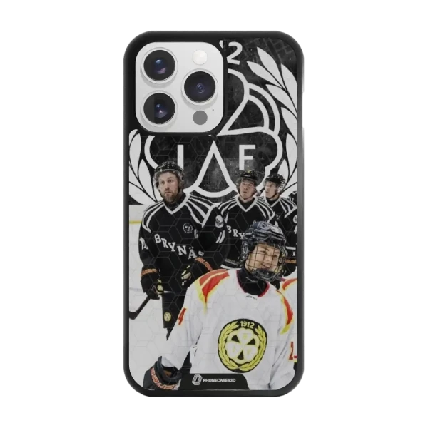 Phonecases3D iPhone 16 Pro Max Brynäs IF -3D suojakuori, musta