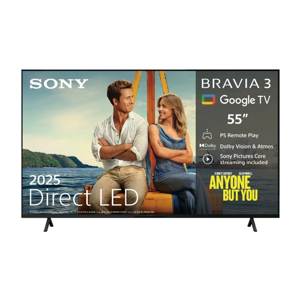 Sony 55" BRAVIA 3 4K Google TV K55S35BP