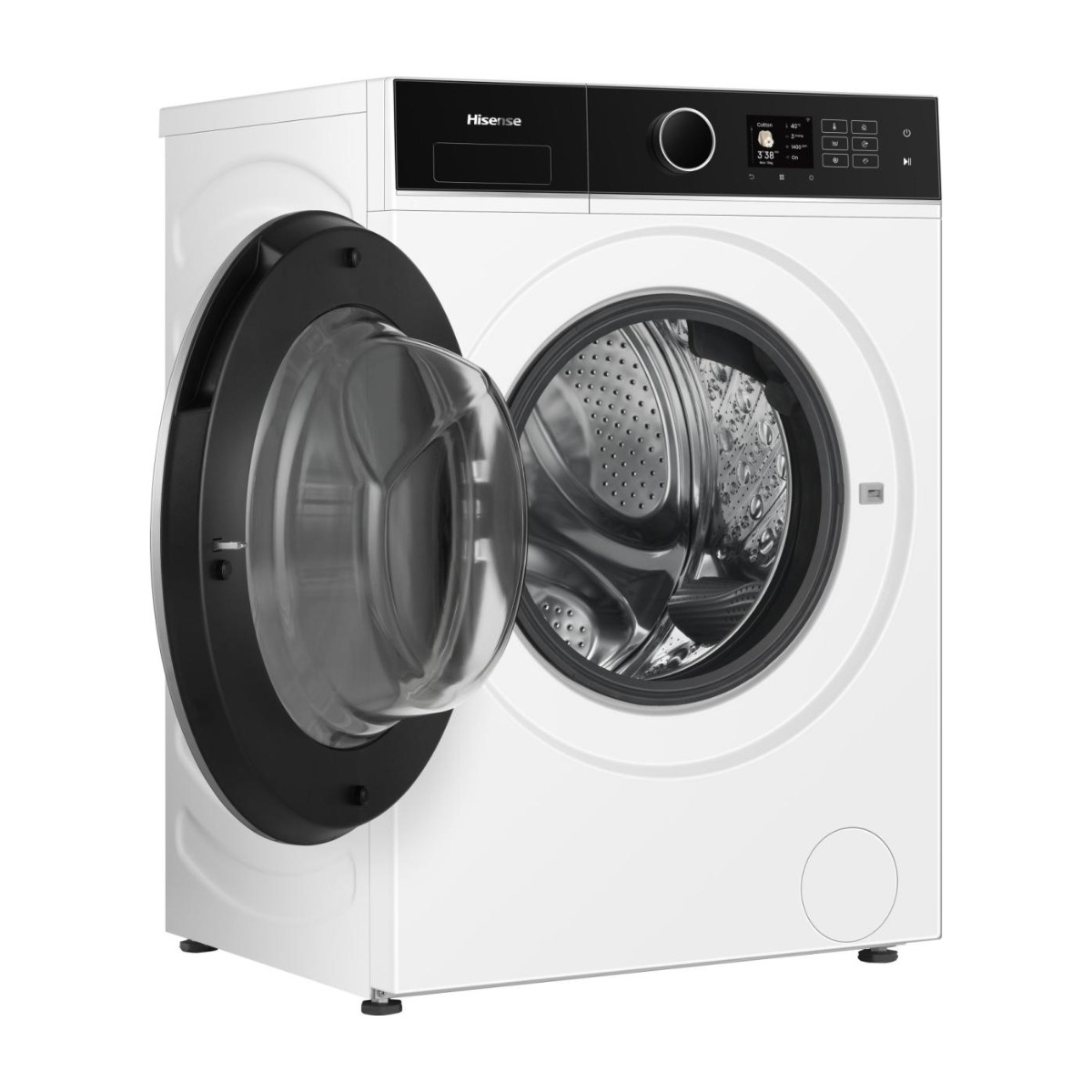 Hisense WD5I1245BWR kombineret vaskemaskine/tørretumbler billede 7