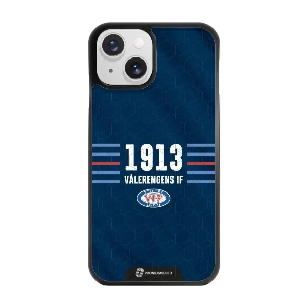 Phonecases3D iPhone 15 VIF -3D suojakuori, musta