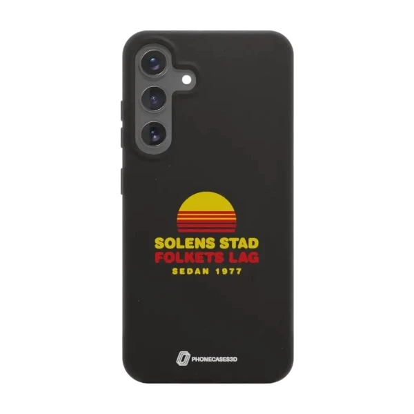 Phonecases3D Samsung Galaxy S25+ Luleå HF kompostoituva suojakuori, musta