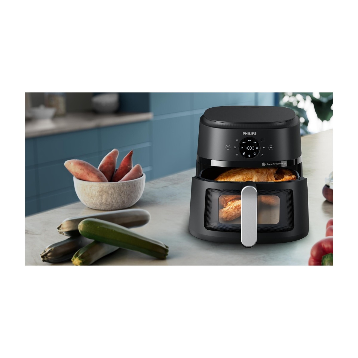 Philips 2000 Series NA231/00 airfryer billede 8