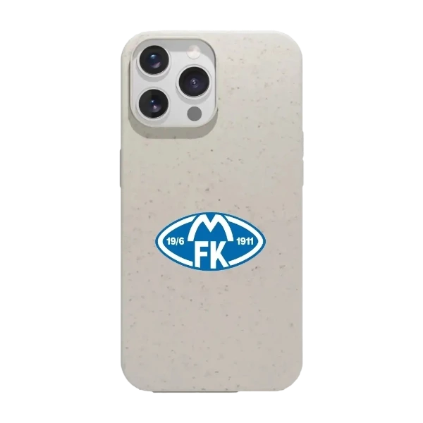 Phonecases3D iPhone 14 Pro Molde FK kompostoituva suojakuori, valkoinen