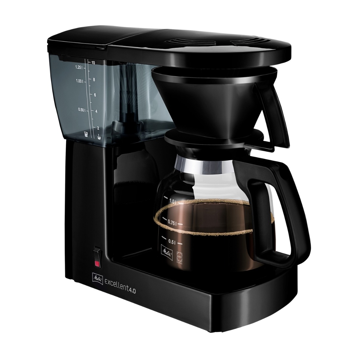 Melitta Excellent 4.0 kaffetrakter, svart