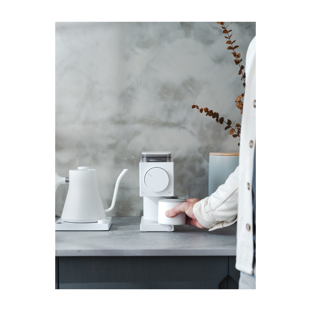 Fellow Ode Brew Gen 2 kaffekværne, mathvid billede 5