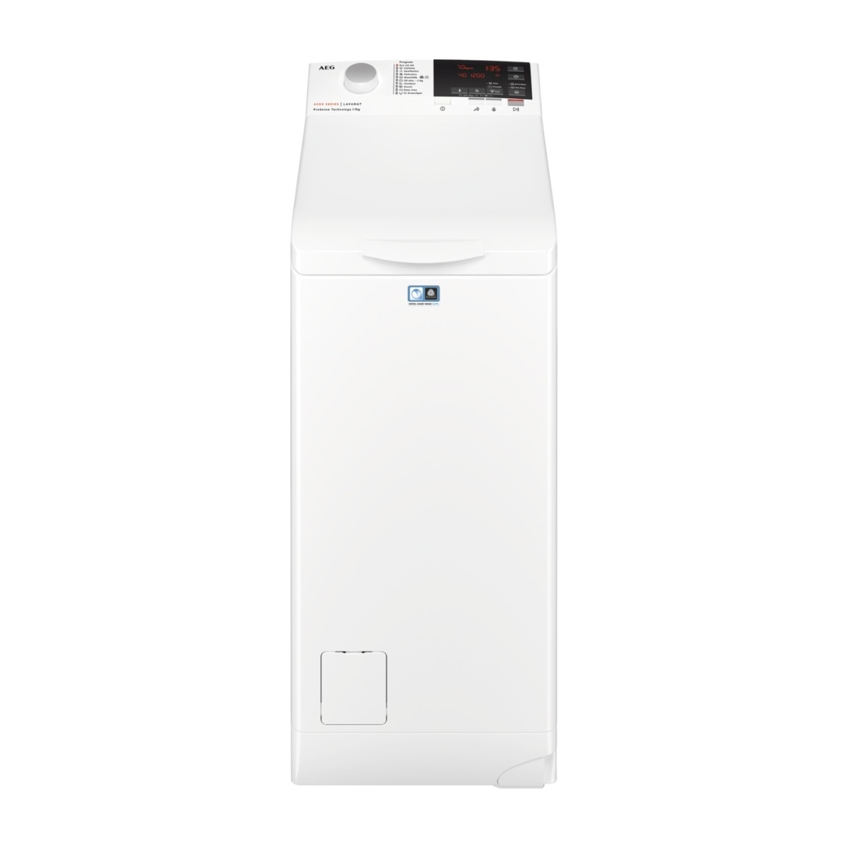 AEG 6000-serien L6TEP721G2 vaskemaskine billede 1