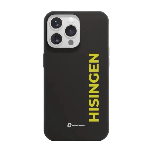 Phonecases3D iPhone 13 Pro BK Häcken kompostoituva suojakuori, musta