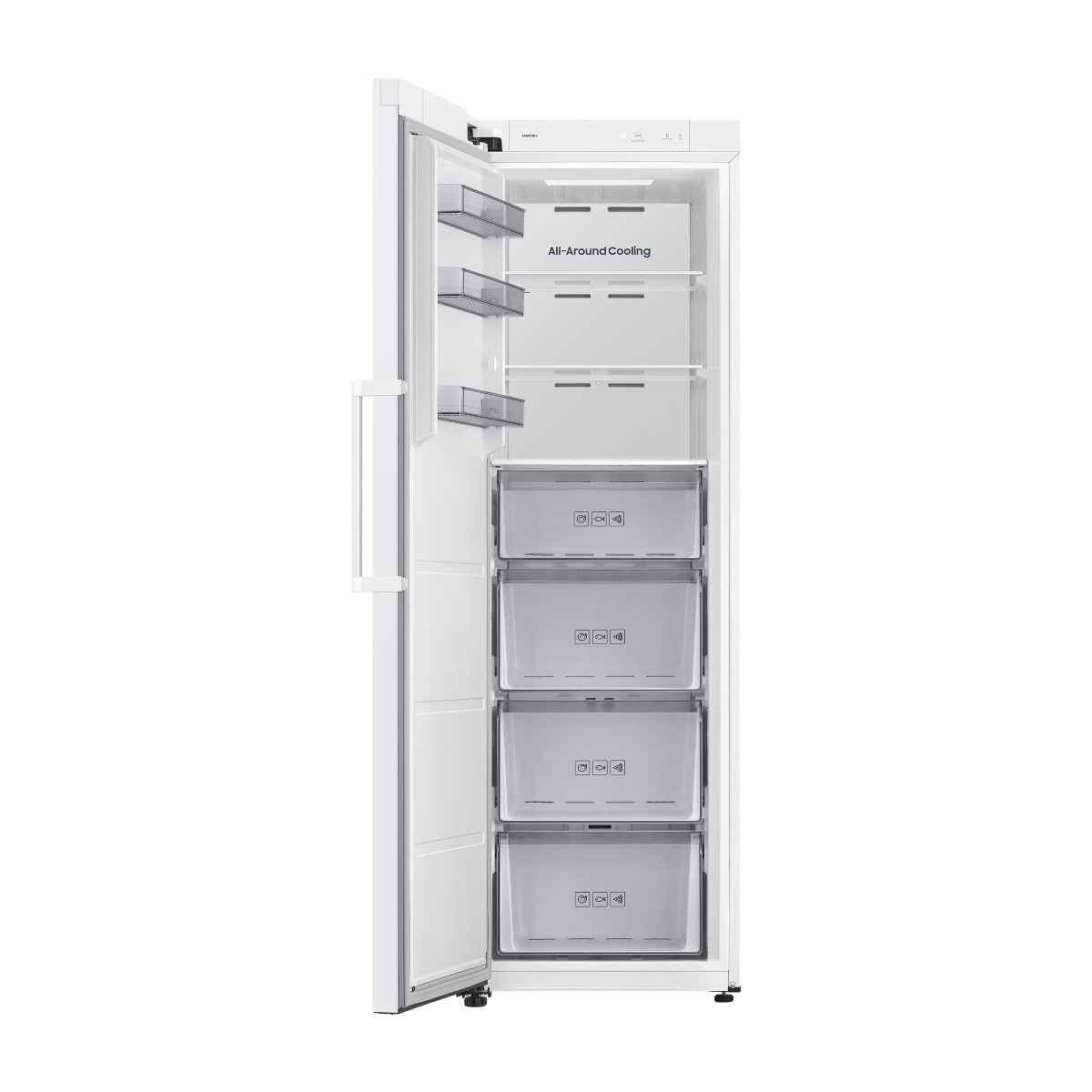 Samsung RZ40H32PEVEF fryseskab, Snow White billede 2