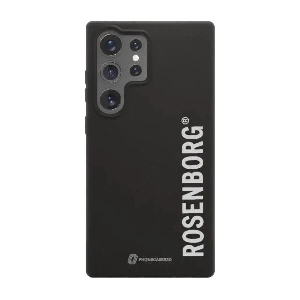 Phonecases3D Samsung Galaxy S25 Ultra RBK kompostoituva suojakuori, musta