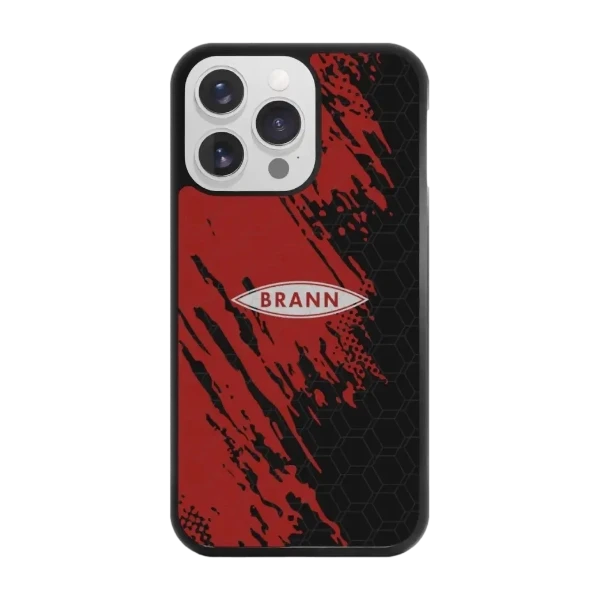 Phonecases3D iPhone 13 Pro Brann SK -3D suojakuori, musta