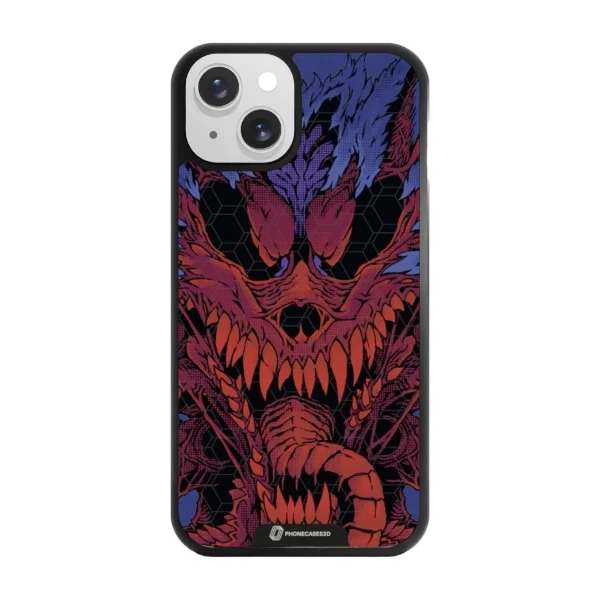 Phonecases3D iPhone 13 Urban Pixel -3D suojakuori, musta