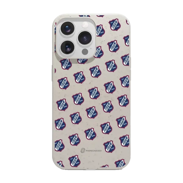 Phonecases3D iPhone 13 Pro IF Fram Larvik kompostoituva suojakuori, valkoinen