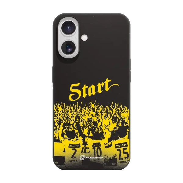 Phonecases3D iPhone 17 IK Start kompostoituva suojakuori, musta