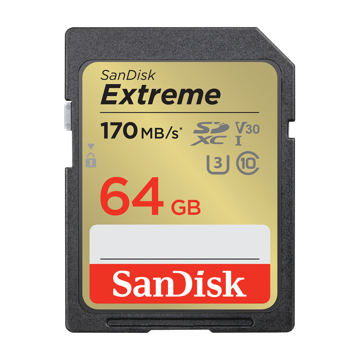 SanDisk SDXC Extreme 64GB minnekort UHS-I C10 v30 - Power.no