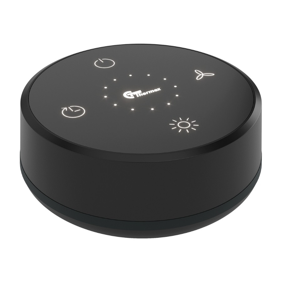 Thermex Design Line Central 8003 Timer emhætte, 80 cm sort billede 9