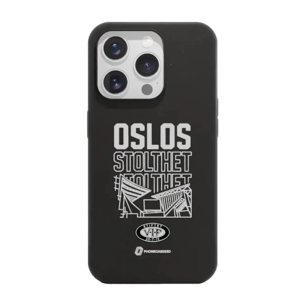 Phonecases3D iPhone 16 Pro VIF kompostoituva suojakuori, musta