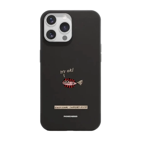 Phonecases3D iPhone 14 Pro Maja Säfström kompostoituva suojakuori, musta