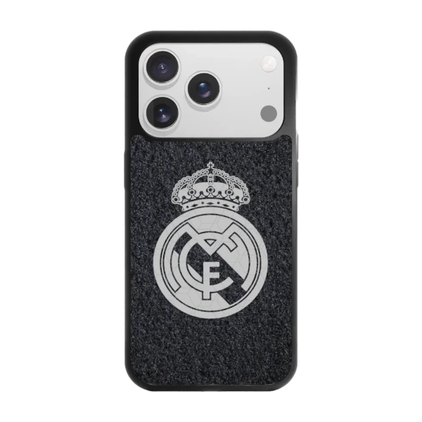 Phonecases3D iPhone 17 Pro Max Real Madrid -3D suojakuori, musta