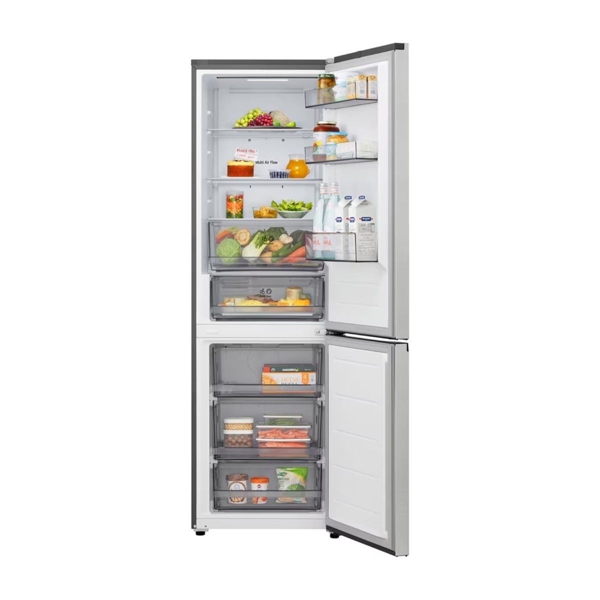 LG GBBSJ11EPY kølefryseskab, Prime Silver billede 6