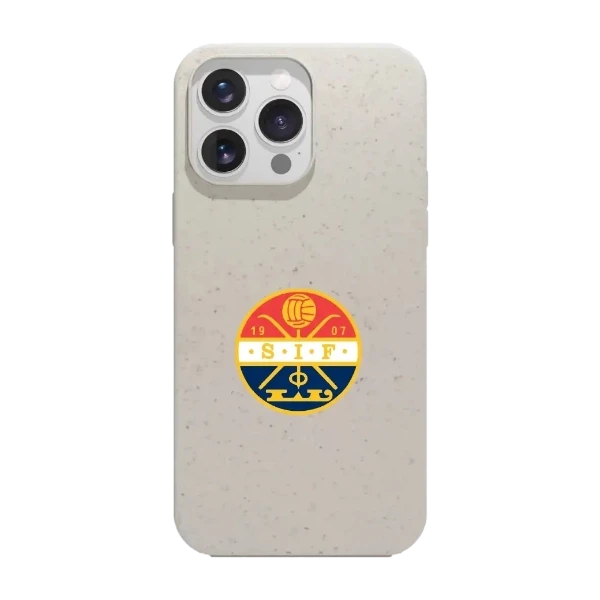 Phonecases3D iPhone 16 Pro Max Strømsgodset kompostoituva suojakuori, valkoinen