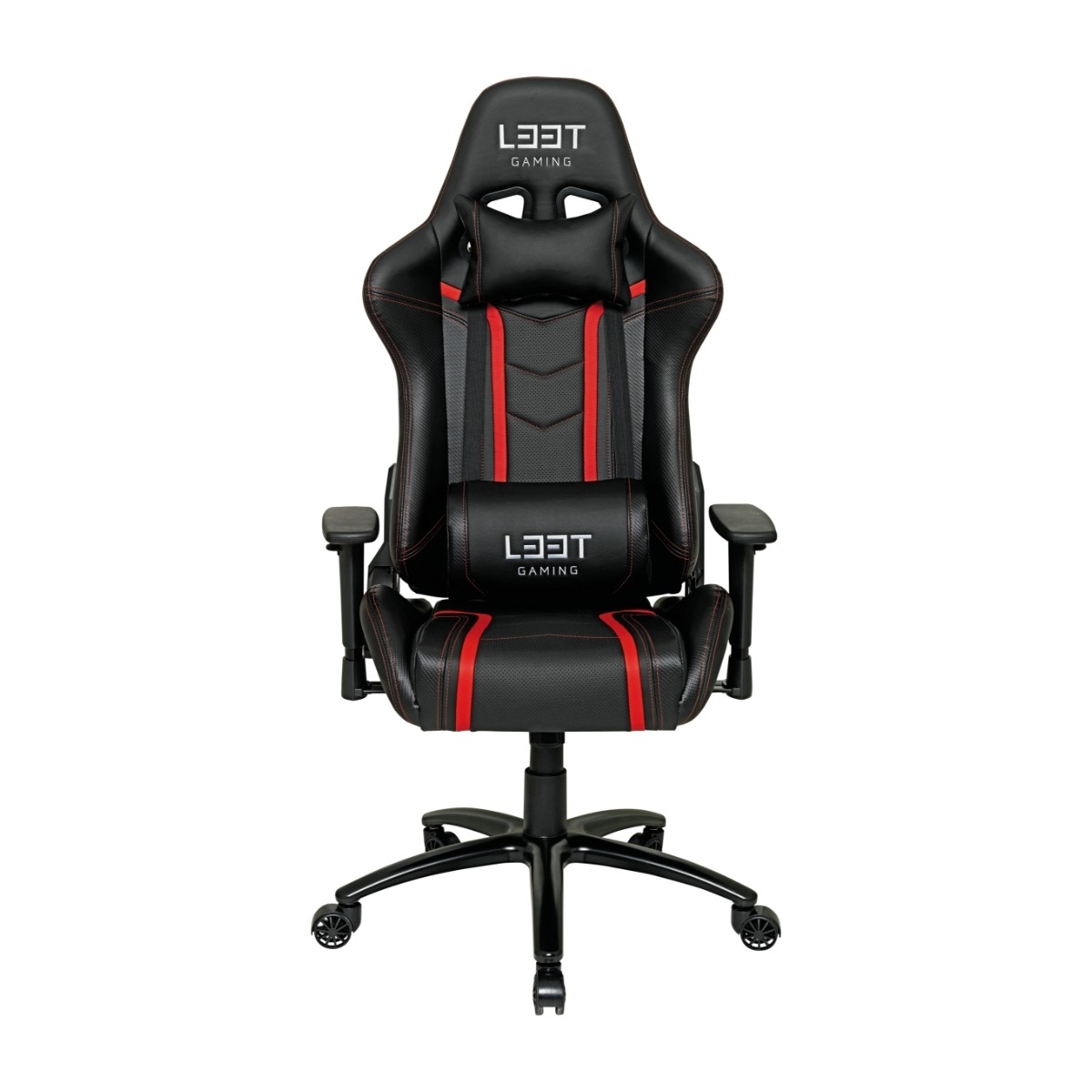 ELITE V3 GAMINGSTOL PU RÖD Power.se L33T Elite V3 Gamingstol (PU) röd