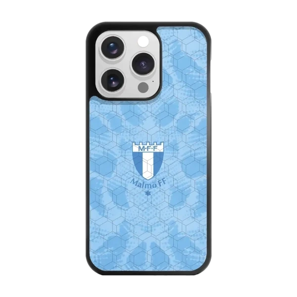 Phonecases3D iPhone 15 Pro Malmö FF -3D suojakuori, musta