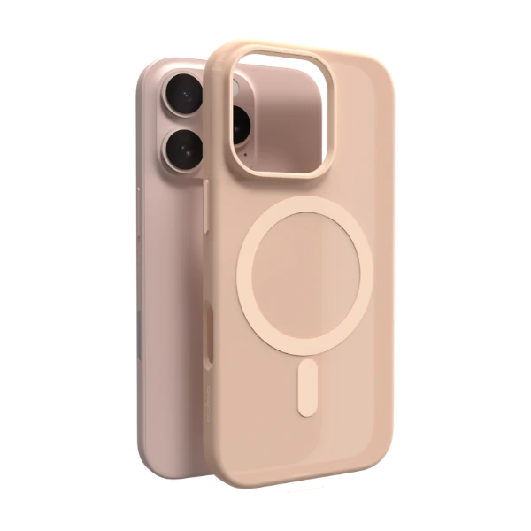 PURO iPhone 16 Pro Daylight suojakuori MagSafe, beige