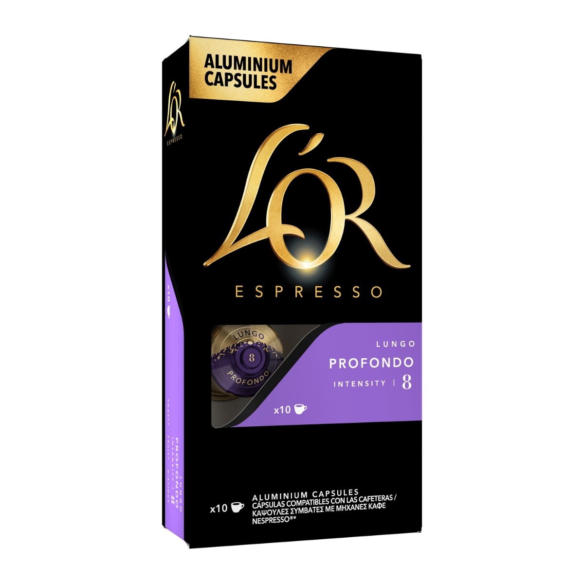 L'OR Capsules Lungo Profondo - 10 pcs billede 3
