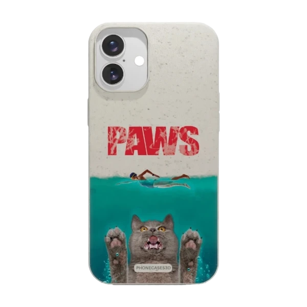 Phonecases3D iPhone 16 Plus Joseph Tate kompostoituva suojakuori, valkoinen