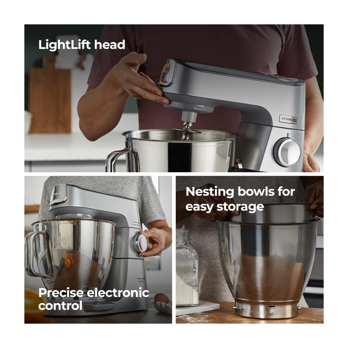 Kenwood Køkkenmaskine Titanium Chef Baker XL billede 8