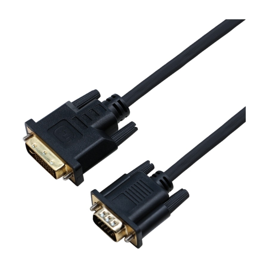 Eletra Dvi-I M - VGA M 1M-kabel, sort