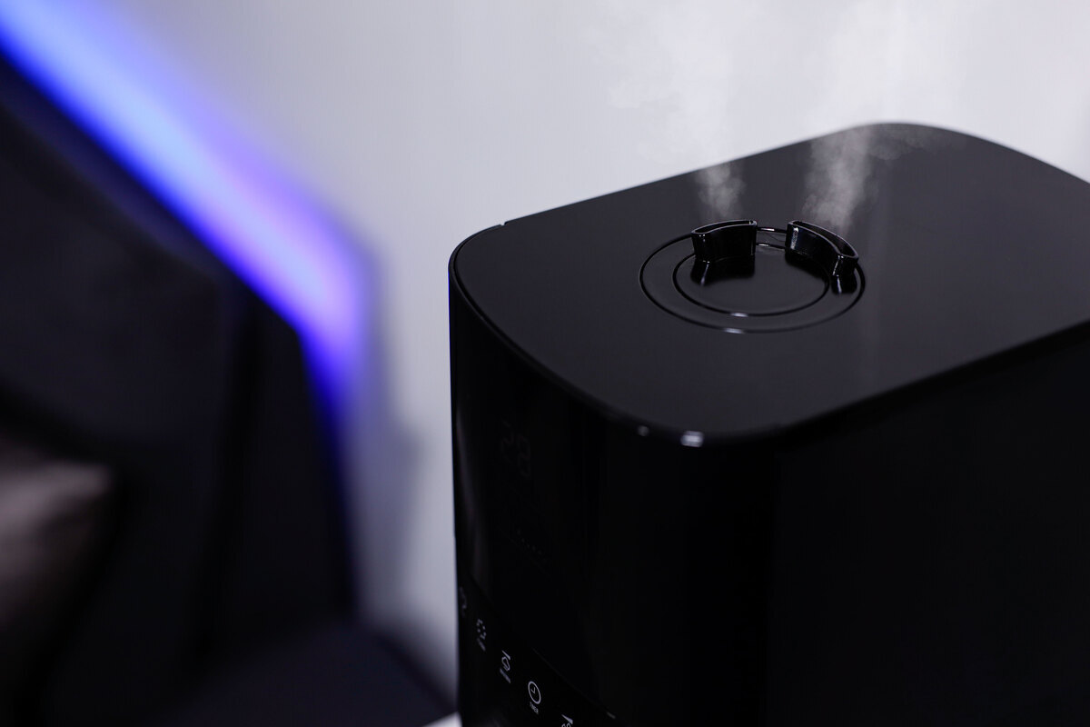 Close up of the humidifier