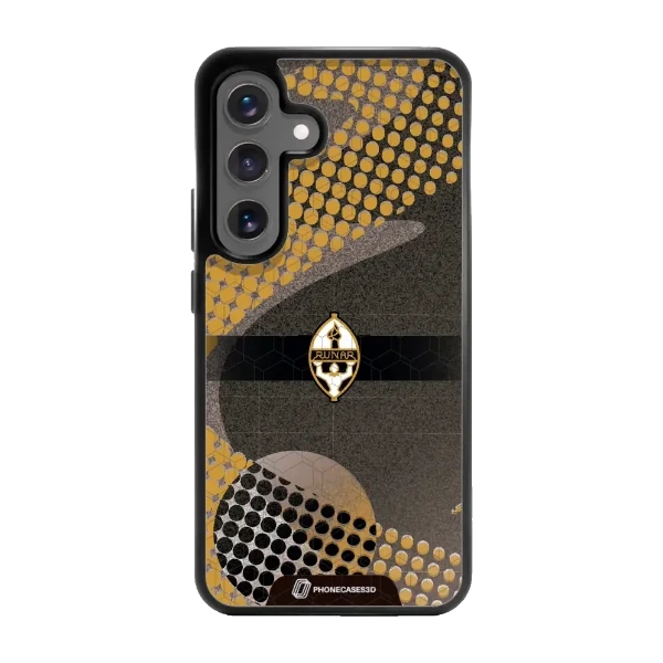 Phonecases3D Samsung Galaxy S25 IL Runar -3D suojakuori, musta