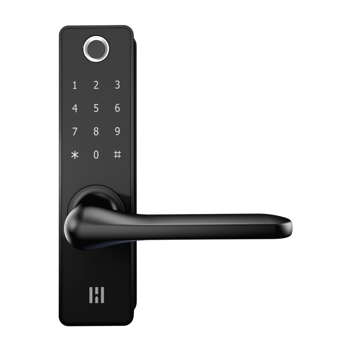 Smart Fingerprint digital lås (sort)