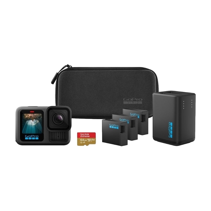 GoPro HERO13 Black actionkamera Power Bundle